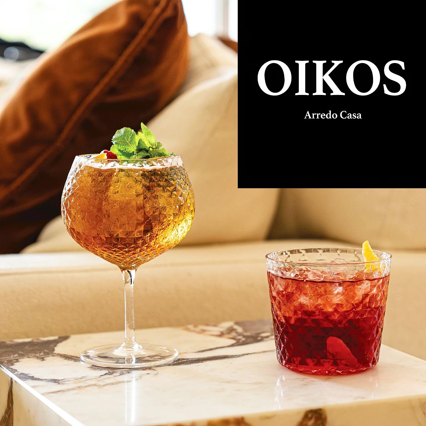 Set da n°4 Calici Drink - Bicchiere GIN - balloon 52 cl - 17.58 oz