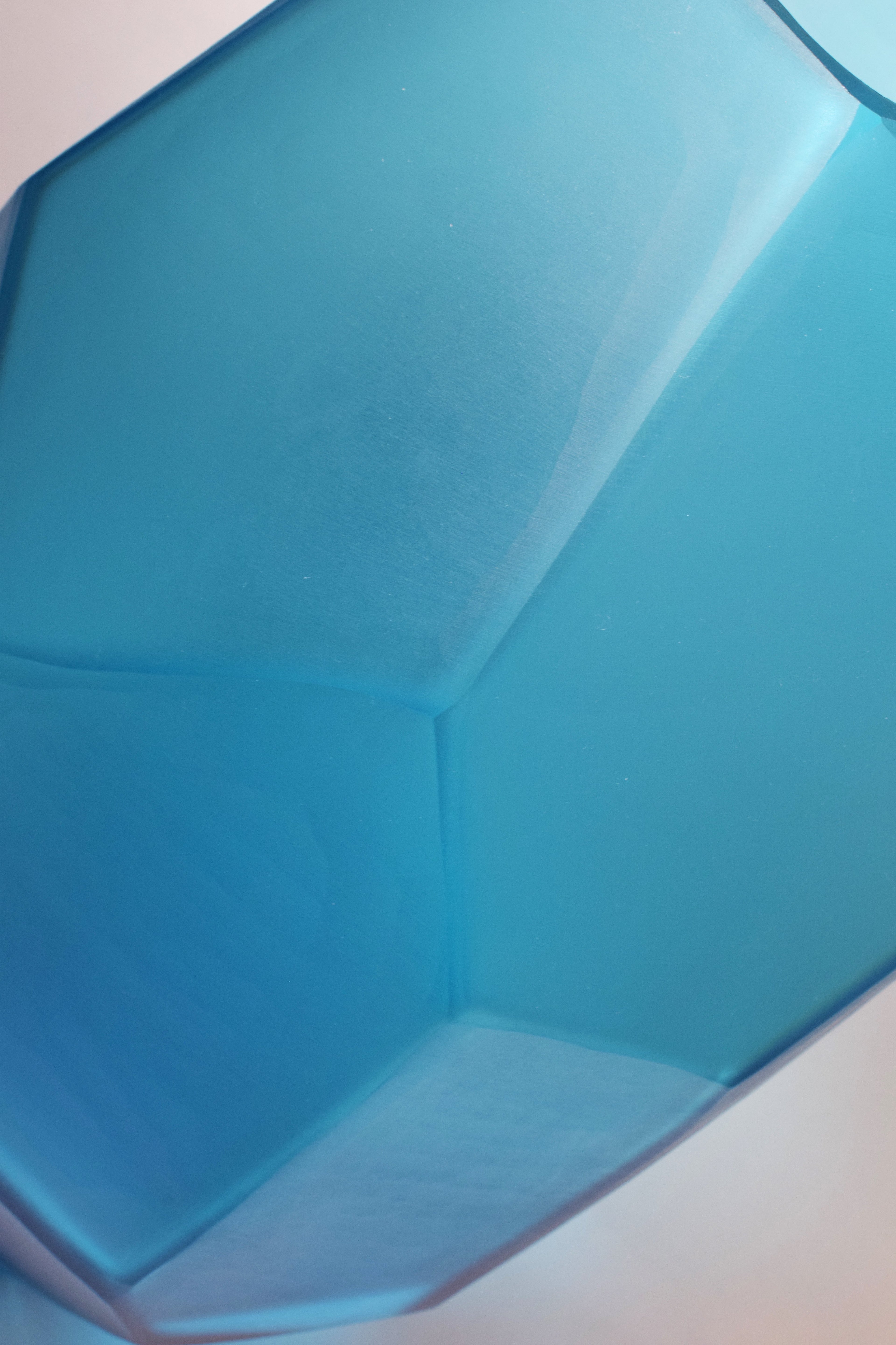 Vaso ICE BLU Opaco h. 30 cm