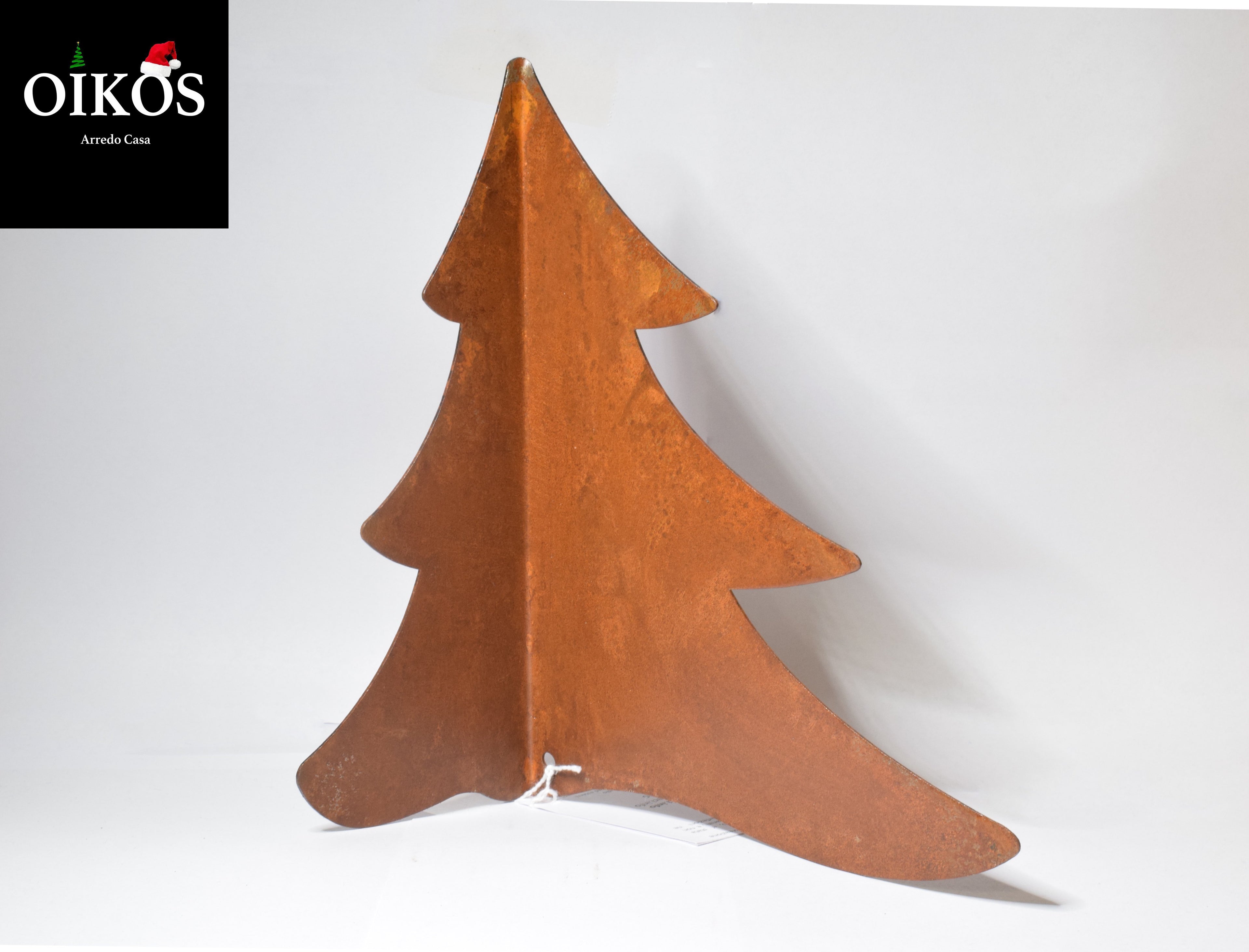 Albero di Natale stilizzato in acciaio intagliato a Laser - scegli il colore e dimensione