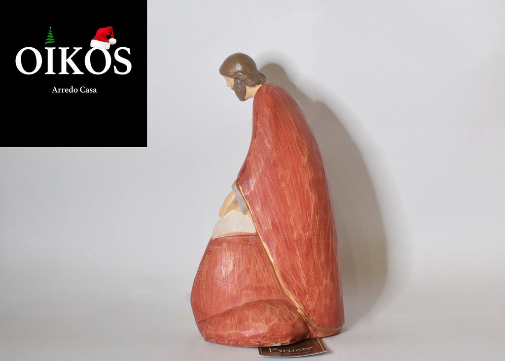 Natività in resina dipinta h. 18 cm