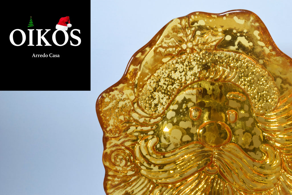 Svoutatasche piatto a trasparenza 23x19 cm in vetro disponibile in 3 colorazioni