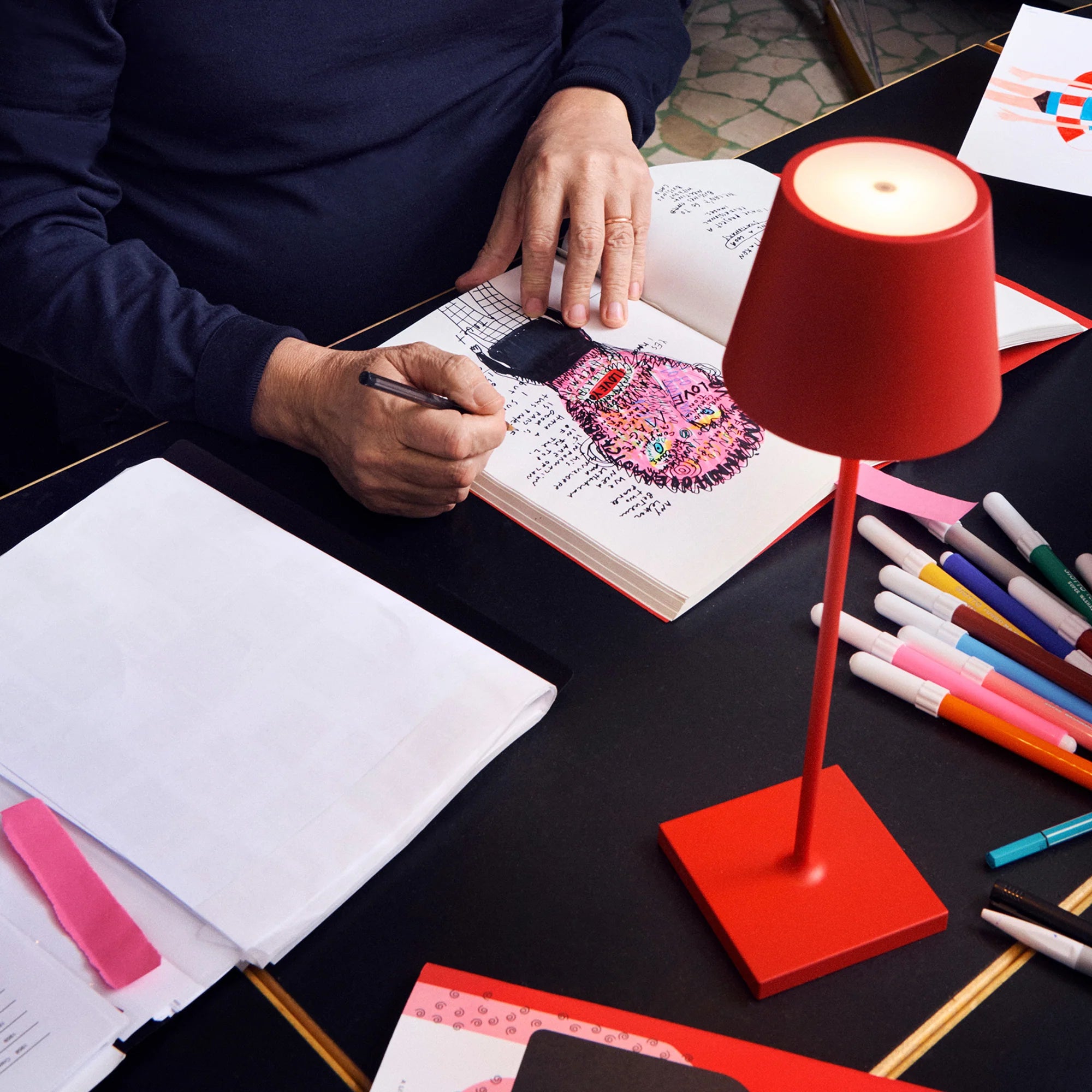 Poldina PRO lampada da tavolo - Originale Zafferano