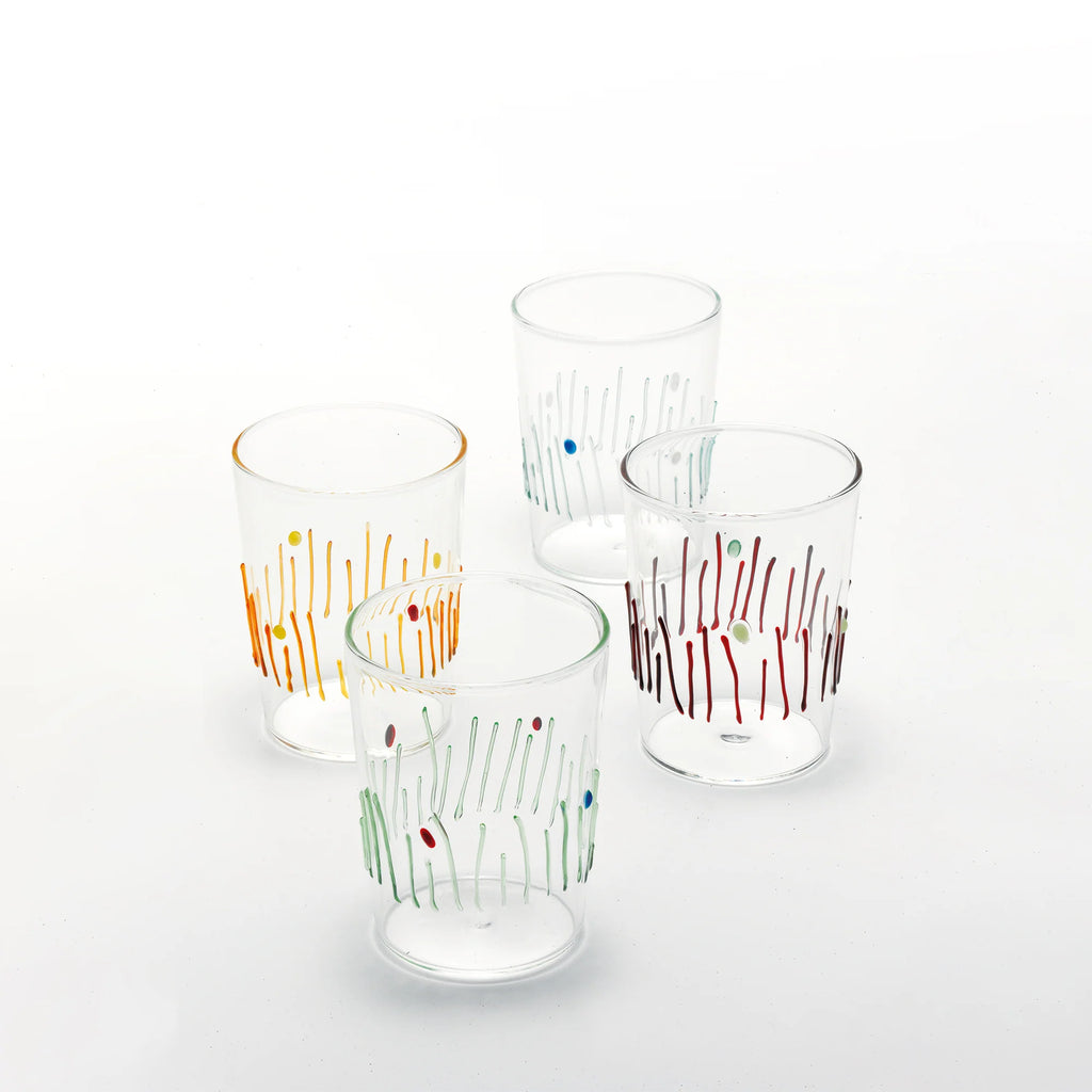 set n° 4 bicchieri 4 Stagioni tumbler - bicchieri acqua