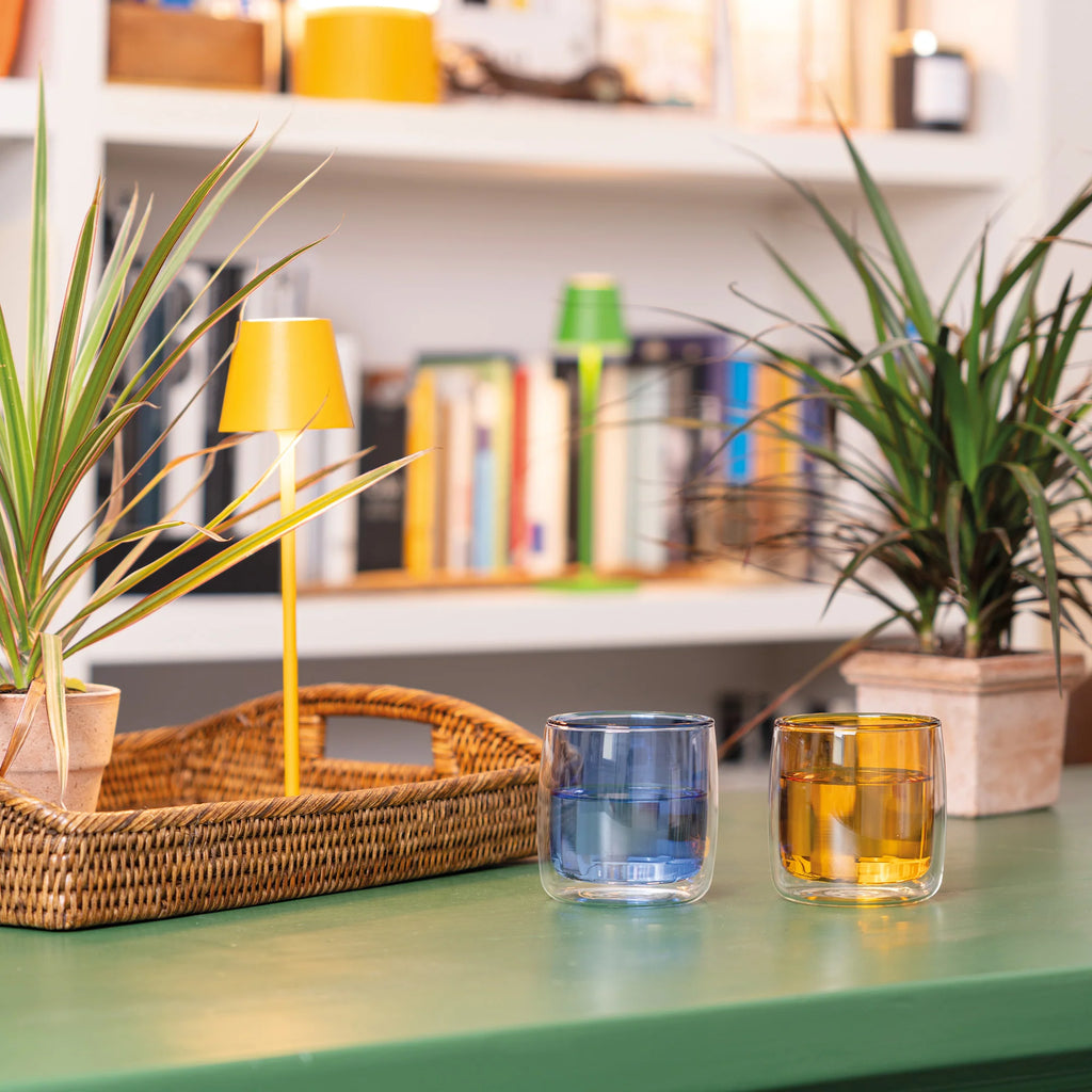 Set n° 4 Bicchieri acqua No Bilia vetrocamera tumbler