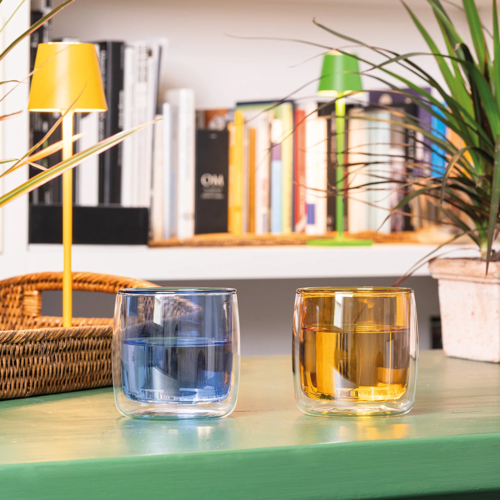 Set n° 4 Bicchieri acqua No Bilia vetrocamera tumbler