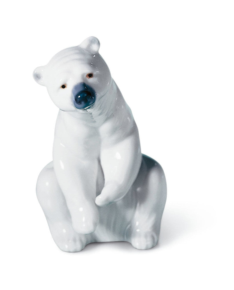 Statua Lladrò Orso Polare